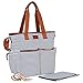 Changing Bag by Hip Cub - Weekender Tote - Designer Canvas W/ Cute Baby Change Pad