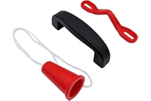 API Maniglia e corda in Nylon per Porte Basculanti Universale KIT completa di corda campana maniglia per serrande Garage