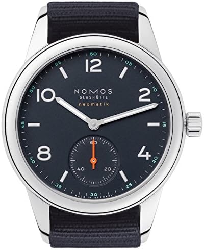 NOMOS GLASHUETTE WOMEN'S CLUB NEOMATIK ATLANTIK 37MM BLUE AUTOMATIC WATCH 741