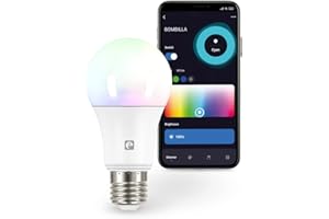 Garza Smarthome - Bombilla LED Estandar Intelegente Wifi E27, luz blanca neutra regulable con cambio de intensidad, temperatura y color. Programable, compatible con Amazon Alexa y Google Home, 401274
