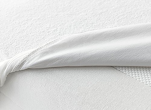 Uniento® Matratzenschoner Wasserdicht Garantie Wasserundurchlässige Matratzenauflage atmungsaktive Kopfkissenschoner in verschiedenen Größen 180x200cm baumwolle Original OEKO-TEX® - 4