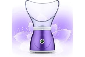 NAKAICUN Facial Steamer,Nano Ionic Face Steamer for Home Facial,Face Sauna Spa Sinuses Moisturizing Cleansing Pores for for Women Moisturizing Home SPA