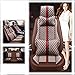 Produktbild MYYDD Autositzbezug Komplettset Four Seasons Universal Cushion Kompatibel mit der Honda-Serie,Braun,Accord