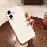Lavderuar iPhone 16 Plus ile Uyumlu İ&ccedil;i Kadife Lansman Silikon Kılıf &ndash; Kamera Korumalı, Darbe Emici, Premium Yumuşak Kapak Be