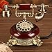Produktbild LIZHONGXUAN Retro Phone Home Festnetz American Phone Neues Kreatives Drehendes Antikes Telefon