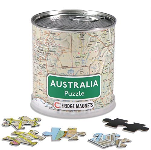 Extragifts City Puzzle Fridge Magnets - Australia
