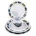 Produktbild VW Collection by BRISA Melamin Geschirr Set VW Bulli T1 und T2 8-teilig