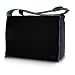 Produktbild Luxburg® Messenger Bag Notebooktasche Umhängetasche für 17,3 Zoll, Motiv: schwarz