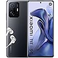 Xiaomi 11T 5G - Smartphone 8+256GB, 6,67” 120Hz AMOLED flat DotDisplay, MediaTek Dimensity 1200-Ultra, 108MP pro-grade camera, 5000mAh, Meteorite Gray (UK Version + 2 Years Warranty)