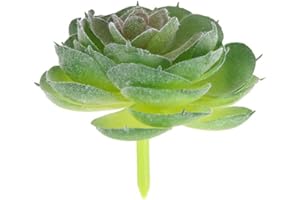 FUBESK Simulazione artificiale mini piante grasse in vaso fiore per casa, giardino, ufficio e decorazione esterna