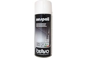 NESPOLI Aérosol spécial électroménager Blanc 400 ml (Lot de 1)
