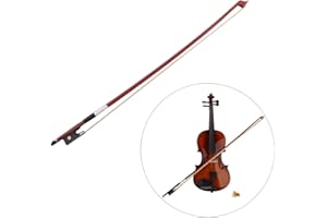 Vaguelly Violine 1/4 Musikinstrumente Bogen Geigenbogen Himmelsmusik Geigenbogensaiten Musikbogen Arbor Geigenbogen Ersatzteile Für Geige Geigenbogenführer Bambus Kind Barock- Griffigkeit