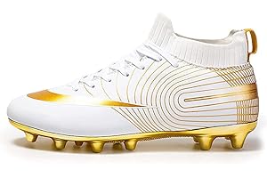 IFIKK Scarpe da Calcio da Bambini Unisex Scarpe Sportive Tacchetti Scarpe da Calcetto Uomo Professionale all'aperto Scarpe da Calcio Scarpe da Allenamento per Calzature