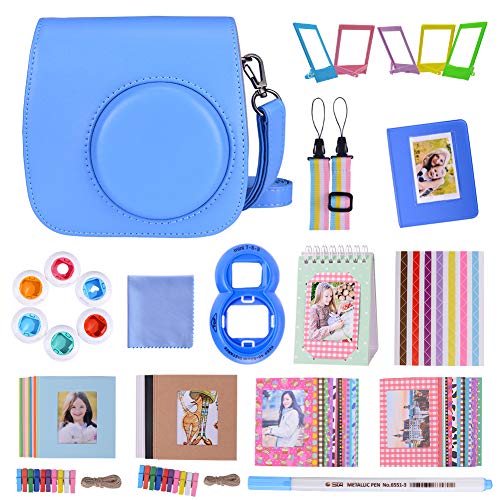 Goocor 15 en 1 Instax Mini 9 Accessoires pour Appareil Photo Fujifilm Instax Mini 9/Mini 8/Mini 8+,C Goocor 15 en 1 Instax Mini 9 Accessoires pour Appareil Photo Fujifilm Instax Mini 9/Mini 8/Mini 8+,C
