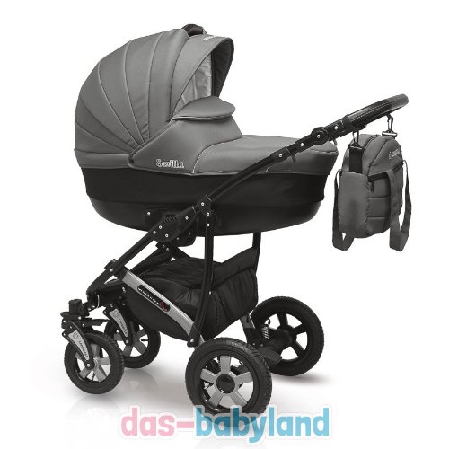 'Sevilla Camarelo 3-in-1 Combination Pushchair with Carry Cot