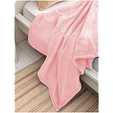 Mulberry Wellsoft TV Battaniyesi | Yumuşacık, Sıcak Tutan, Hafif ve Şık Koltuk Battaniyesi, Pembe, 100x170 cm,%100 Polyester