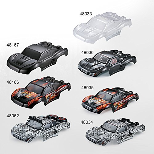 Mobiliarbus KillerBody 48062 327mm Camión de Paso Corto Carrocería finalizada Marco de Carcasa para 1/10 Traxxas HPI Ae RC Drift Racing Car DIY