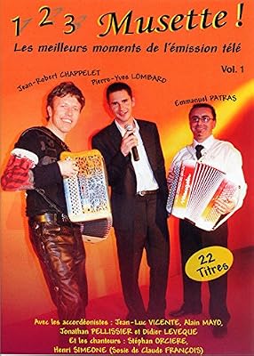 Pyl Prod DVD Accordéon ''1, 2, 3 Musette Vol.01''