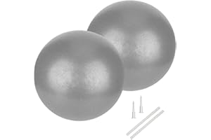 GOONIDY Palla Pilates Piccola, 25 cm Fitball Softball da Fitness, Soft Fit Ball Pallone Palloni Attrezzi per Yoga Ginnastica Fisioterapia Ritmica Gravidanza Casa Bambina (Formazione Base & Migliora Saldo)