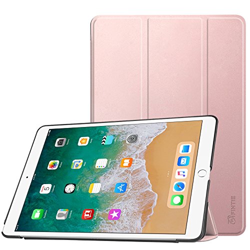 Fintie iPad Pro 10.5 Zoll Hülle - Ultra Schlank Superleicht Ständer Slim Shell Case Cover Schutzhülle Tasche mit Auto Schlaf / Wach Funktion für Apple iPad Pro 10,5" Zoll Display 2017 Neue Modell, Roségold