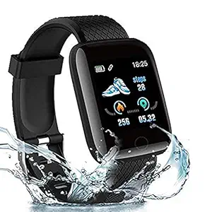 Smart Watch For vivo V21e 5G Original Fit Pro 2 Full Touch Control Smart Watch with 35g Weight & Upgraded LCD Display,IP68 Waterproof,Heart Rate Monitor,Sleep & Step Tracker,Call & Message Alerts & Long Battery Life Sleep Monitor and Basic Functionality for