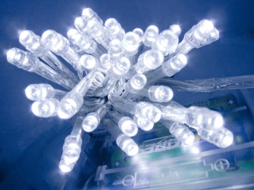 2 Sets 40 Bright Snow White LED AA Battery Fairy Lights Great for Christmas Decoration Cheapest on Amazon
