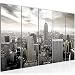 Produktbild Bilder New York City Wandbild 200 x 80 cm Vlies - Leinwand Bild XXL Format Wandbilder Wohnzimmer Wohnung Deko Kunstdrucke Grau 5 Teilig - MADE IN GERMANY - Fertig zum Aufhängen 603455c