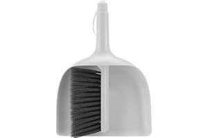 GOWKEEY Juego de recogedor y Cepillo, Escoba y Recogedor, Cepillo de Limpieza y Recogedor de Mano para Limpiar en el Hogar, Oficina