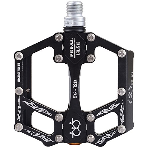 Doppel In-Mold Aluminium CNC Lager Fahrradpedal für Rennrad/Fixed Gear dem Fahrrad/MTB