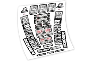 VINILOSBICI Adesivi compatibili Forcella Rock Shox Boxxer Vinile Adesivo