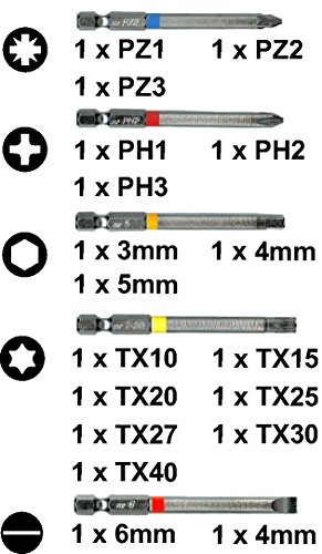 Connex COXB973918 Bitsatz, 18-teilig - 4