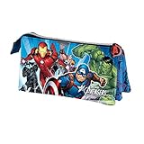Dimensiones: 10 x 23,5 x 5 cm Karactermania Los Vengadores Powerful Estuches, 23 cm, Azul