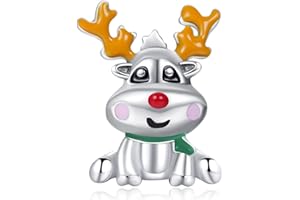 RMMY Charme Lovely Animal Sterling 925 Femmes Charm Compatible pour & Européen Bracelets,Valentine's Day Mother's Day Gifts for Women