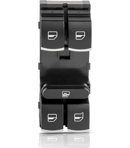 Bouton De Lève-vitre Avant Gauche Pour VW - Réf. 1K4959857B, 5K4959857, Compatible