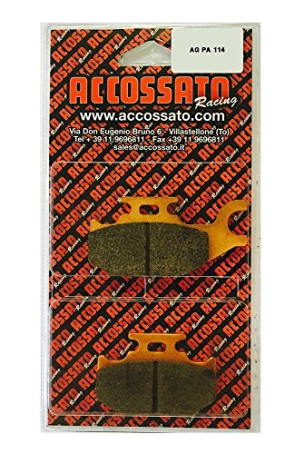 Accossato Brake Pad Agpa114or Suzuki Klt A 400 King Quad Left 400 2008 - 