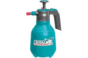 TOTAL - Pulverizador a presion - Sulfatadora Manual -1.5 litros - 2,5 Bar- Funcion Bloqueo -Bomba de Aluminio -Mod.THSPP201502