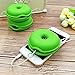Produktbild Kabelaufwicklung - Verwicklungsfreie Kabel Turtle Organizer Fall Ohrhörer Keeper Kopfhörer Aufbewahrungskoffer Cord, Maus Linie Organizer, Kabel Keeper. (Schwarz Grün und Weiß) (Color : Green)
