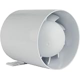 Rohrlüfter Aus Metall – Axial, 160 Mm, Für Entlüftung In Keller, Lager, Büro