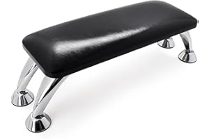 AMOYUN Almohada para Manicura, Reposamanos para Uñas Profesional Apoyos para Las Manos Almohada de Mano de Manicura de Cuero de Microfibra Apoyador de Manos para Salón de Uñas Apto