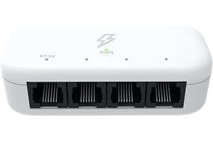 HomeWizard P1 Splitter, Aktiv Adapter från Female to Female, RJ12 P1 Port Splitter, 1 till 3 Portar, 500 procent Förstärkning