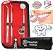 Produktbild BeautyTrack - 3Pcs of Dental with Mirror Handle - Plaque Remover Tooth Scraper & Dental Tweezers - Dental Inspection Mirror - Dental Instruments - Rust free Steel - Case by BeautyTrack Ltd