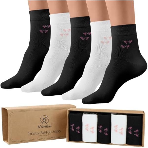 Calze Donna Bamb&ugrave; Alfabeto Caviglia A-Z Morbide Calze Donna Perfette Regalo In P