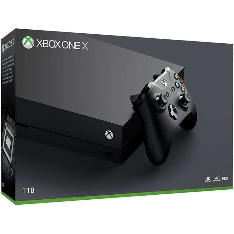 Xbox One X Project Scorpio Edition 1TB Console (Renewed