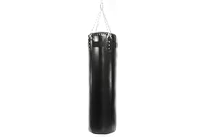 LUXTRI Saco de Boxeo 140 cm 30 kg con Relleno Saco de Arena con Cadena para Entrenamiento