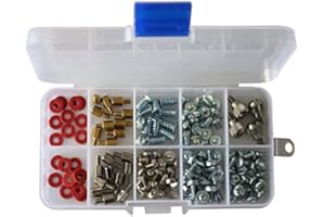 氷面鏡 Computer PC Screw Kit 134pcs for Assembling Case Power Motherboard Fan CD Drive Hard Drive