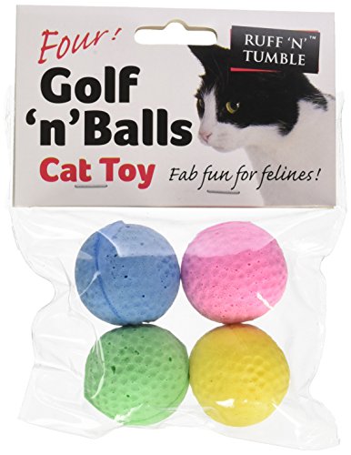Ruff N Tumble 'N' pelotas de golf, 4 piezas