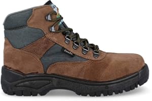 ZAPATTU Ensan - Botas de Trabajo Piel Serraje Marrón