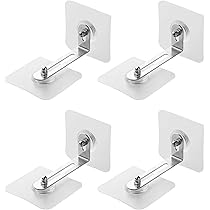 6 Cinghie Antiribaltamento Mobili - Kit Sicurezza Per Librerie, Cassettiere E Armadi