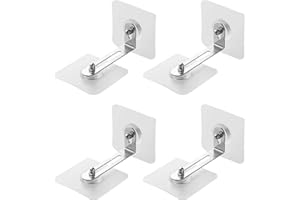 COLEXY 4 Paare Möbel-Wandanker, Möbel Kippsicherung Set, Kippschutz Möbel Wandanker, Anti Kipp Möbelgurte Wandbefestigung für Schrank Regal Kommode Belastbarkeit Haustiere Babysicherheit