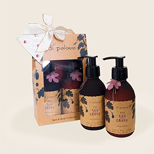 Di Palomo - Wild Fig & Grape - Bath & Body Gift Set - Including Bath & Shower Gel 225ml and Hand & Body Lotion 225ml